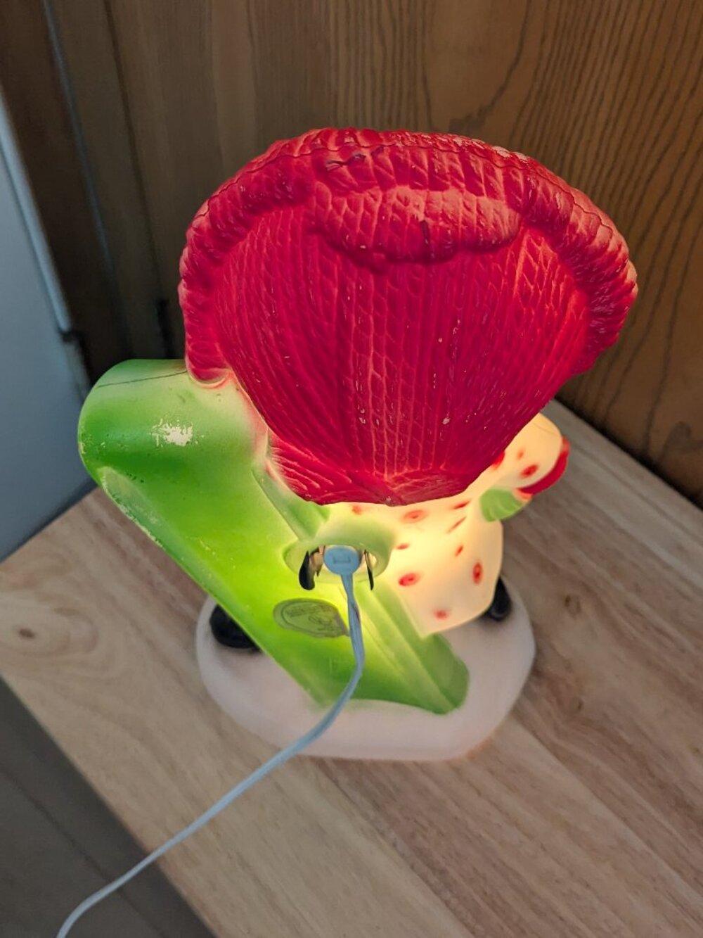 VTG Holiday Blow Mold Raggedy Ann Christmas Light Up Working 1973 Yard Decor - Picture 7 of 12